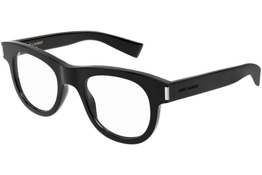 Okulary korekcyjne Saint Laurent SL571 OPT 006 Okrągłe Czarne