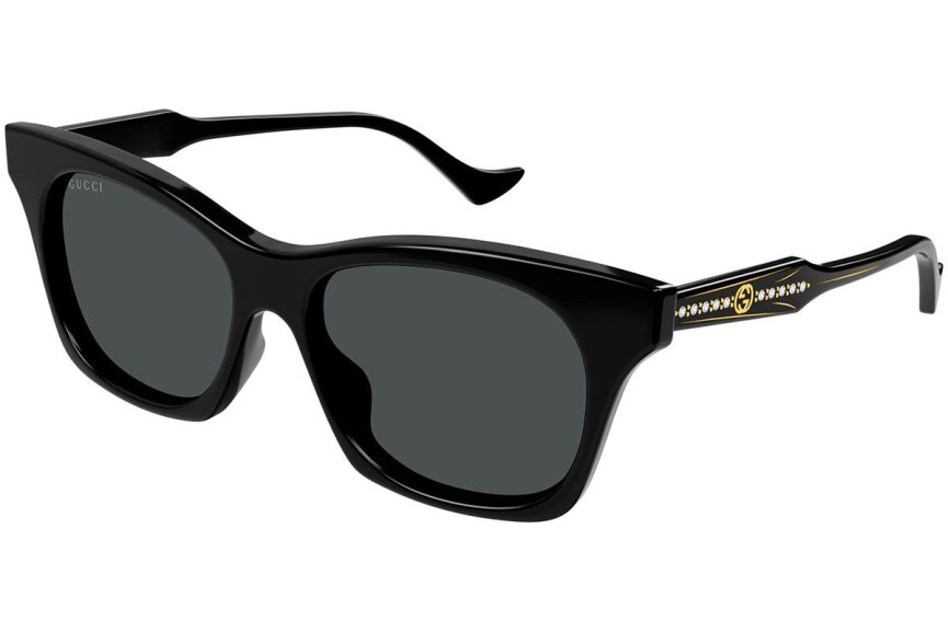 Okulary przeciwsłoneczne Gucci GG1299S 001 Kwadratowe Czarne