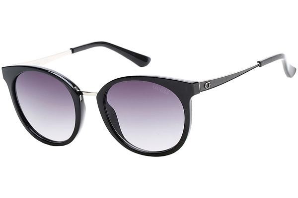 Okulary przeciwsłoneczne Guess GU7459 01B Okrągłe Czarne