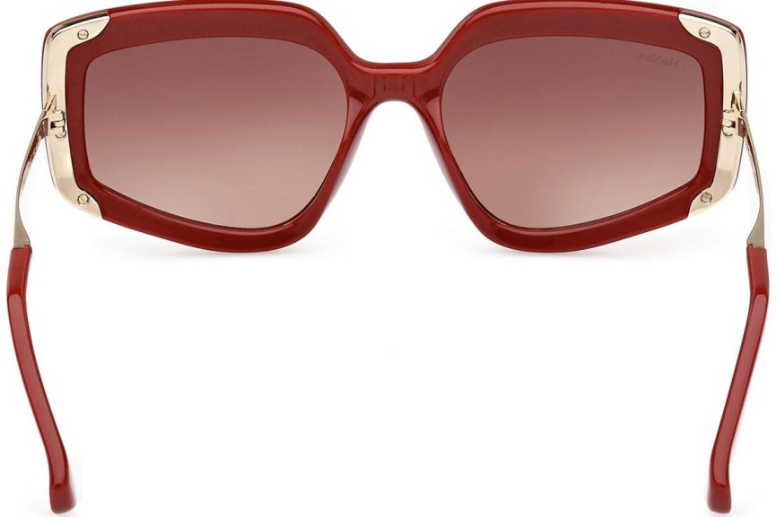 Okulary przeciwsłoneczne Max Mara Design 7 MM0069 66F Nieregularny Czerwone