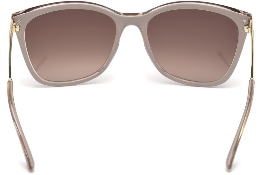 Okulary przeciwsłoneczne Guess GU7483 57F Kwadratowe Beżowe