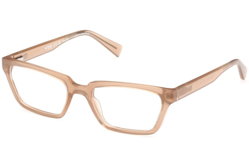 Briller Guess GU8280 057 Rektangulær Beige