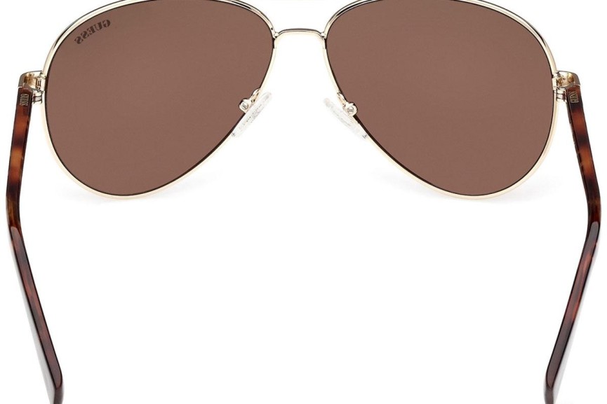 Okulary przeciwsłoneczne Guess GU8279 32E Pilotki (Aviator) Złote