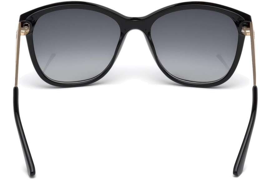 Okulary przeciwsłoneczne Guess GU7502 01A Kwadratowe Czarne