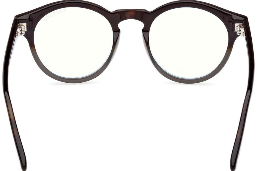 Okulary korekcyjne Tom Ford FT5887-B 056 Okrągłe Czarne