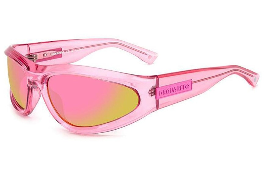 Okulary przeciwsłoneczne Dsquared2 D20101/S 35J/VQ Nieregularny Różowe