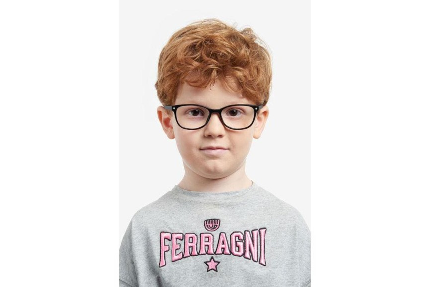Okulary korekcyjne Chiara Ferragni CF1027 807 Prostokątne Czarne