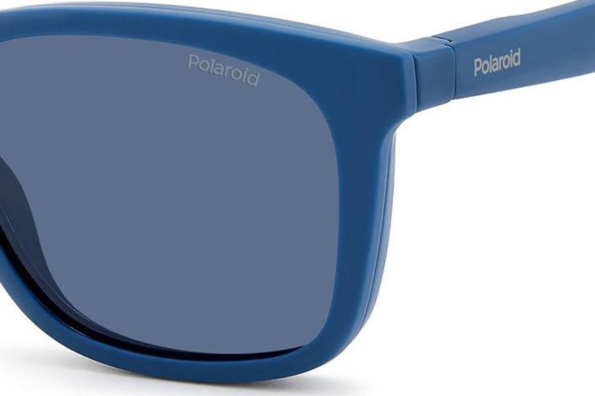 Naočale Polaroid PLD2148/CS FLL/C3 Polarized Kvadratni Plavi