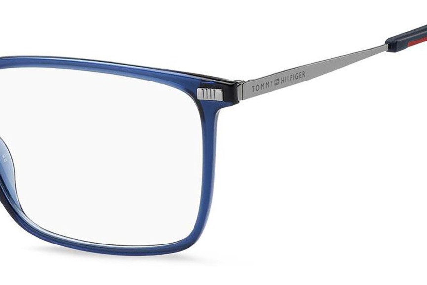 Okulary korekcyjne Tommy Hilfiger TH2019 PJP Prostokątne Niebieskie