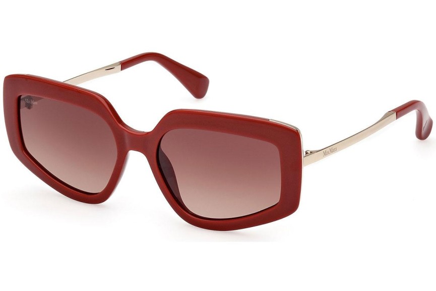 Okulary przeciwsłoneczne Max Mara Design 7 MM0069 66F Nieregularny Czerwone