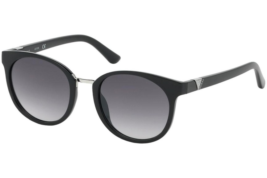 Okulary przeciwsłoneczne Guess GU7601 01B Okrągłe Czarne