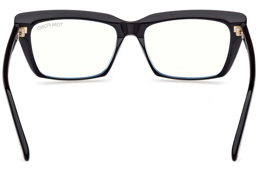 Ochelari Tom Ford FT5894-B 001 Pătrați Negri