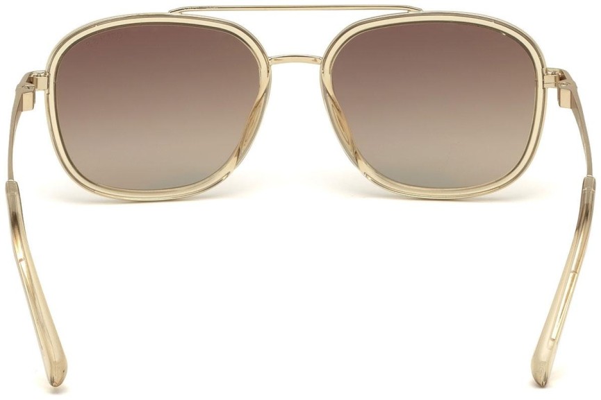 Okulary przeciwsłoneczne Guess GU6950 41G Kwadratowe Żółte
