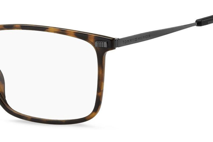 Ochelari Tommy Hilfiger TH2018 086 Dreptunghiulari Havana