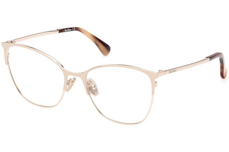 Briller Max Mara MM5104 028 Cat Eye Guld