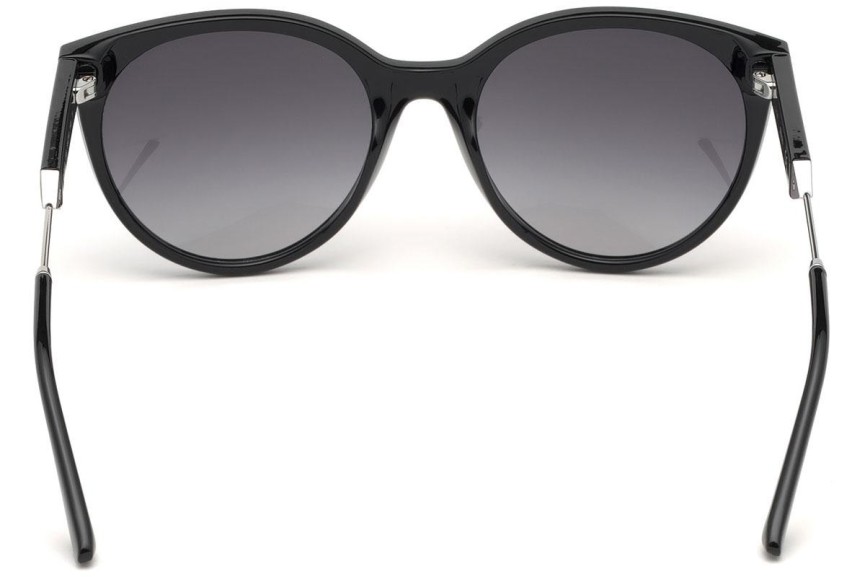 Okulary przeciwsłoneczne Guess GU7619 01B Okrągłe Czarne