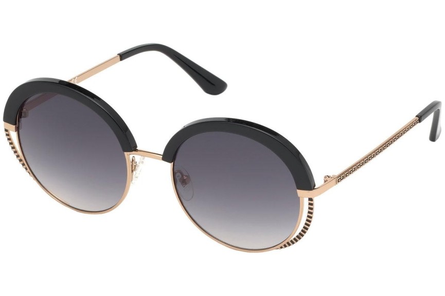 Okulary przeciwsłoneczne Guess GU7621 01B Okrągłe Czarne