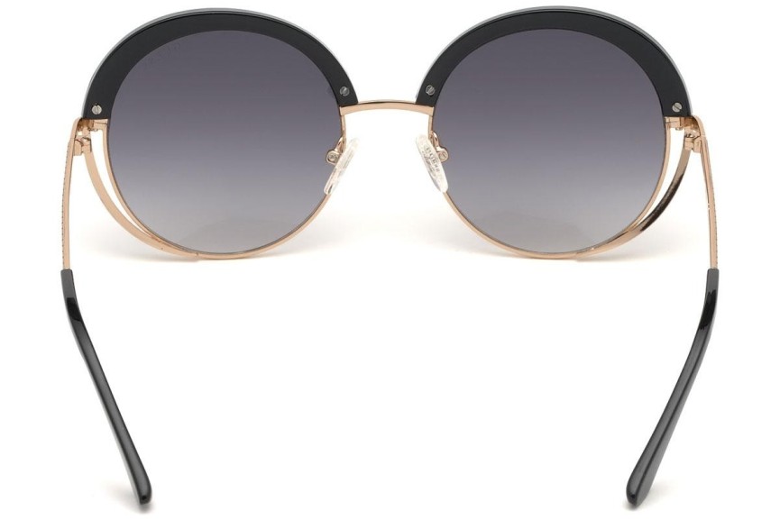 Okulary przeciwsłoneczne Guess GU7621 01B Okrągłe Czarne