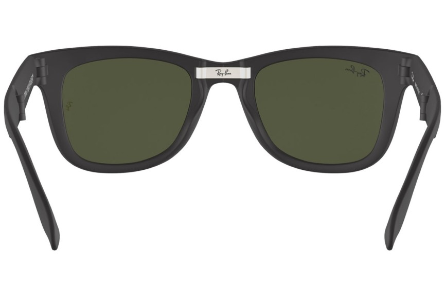 Okulary przeciwsłoneczne Ray-Ban Folding Wayfarer Classic RB4105 601S Kwadratowe Czarne