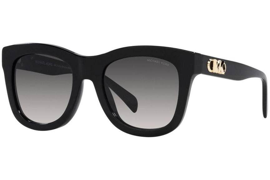 Okulary przeciwsłoneczne Michael Kors Empire Squared 4 MK2193U 30058G Kwadratowe Czarne
