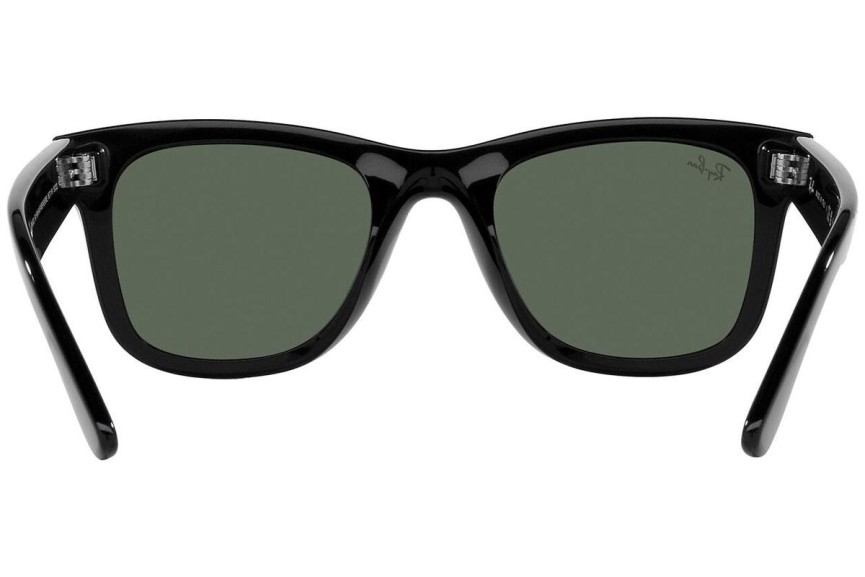 Ochelari de soare Ray-Ban Wayfarer Reverse RBR0502S 6677VR Pătrați Negri