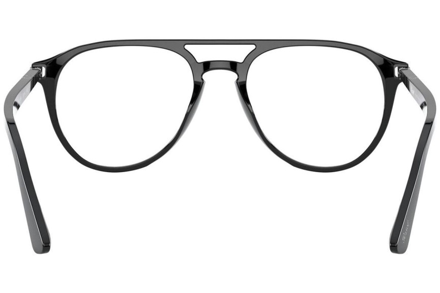 Brillen Persol PO3160V 095 Vierkant Zwart