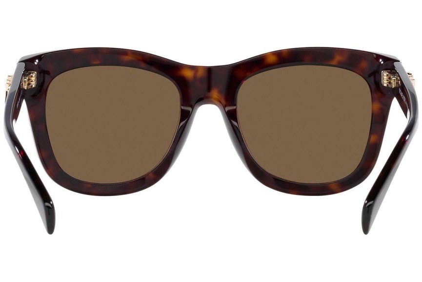 Okulary przeciwsłoneczne Michael Kors Empire Squared 4 MK2193U 300673 Kwadratowe Havana