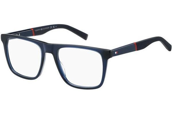 Okulary korekcyjne Tommy Hilfiger TH2045 8RU Kwadratowe Niebieskie