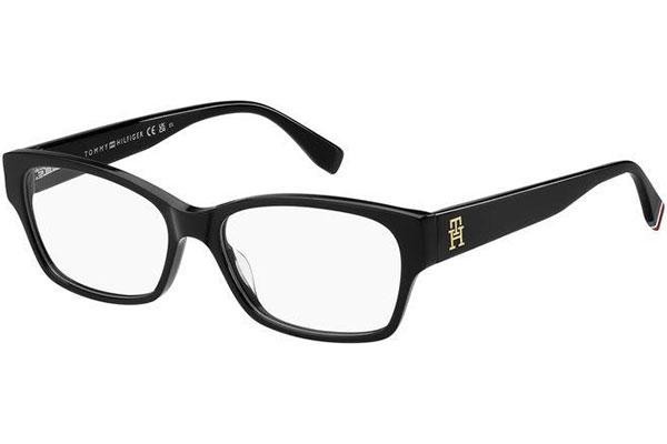 Okulary korekcyjne Tommy Hilfiger TH2055 807 Prostokątne Czarne