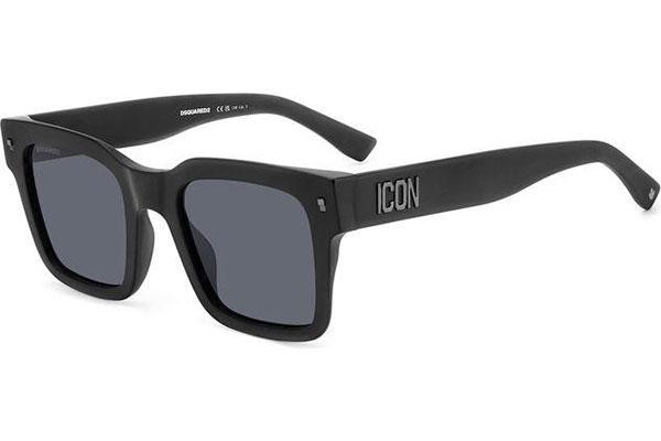 Ochelari de soare Dsquared2 ICON0010/S 003/IR Pătrați Negri