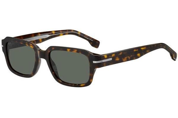 Ochelari de soare BOSS BOSS1596/S 086/O7 Dreptunghiulari Havana