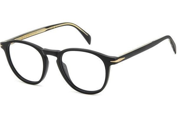 Brillen David Beckham DB1018 003 Ronde Zwart