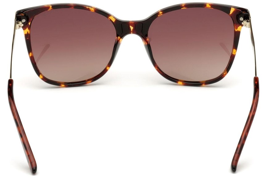 Okulary przeciwsłoneczne Guess GU7657 52F Kwadratowe Havana