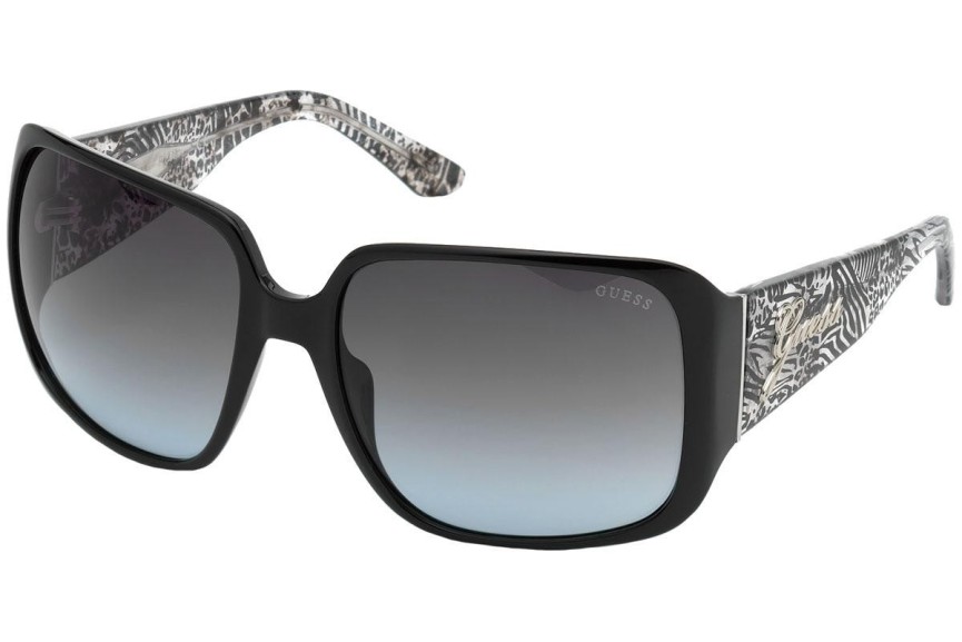 Okulary przeciwsłoneczne Guess GU7682 01B Oversize Czarne