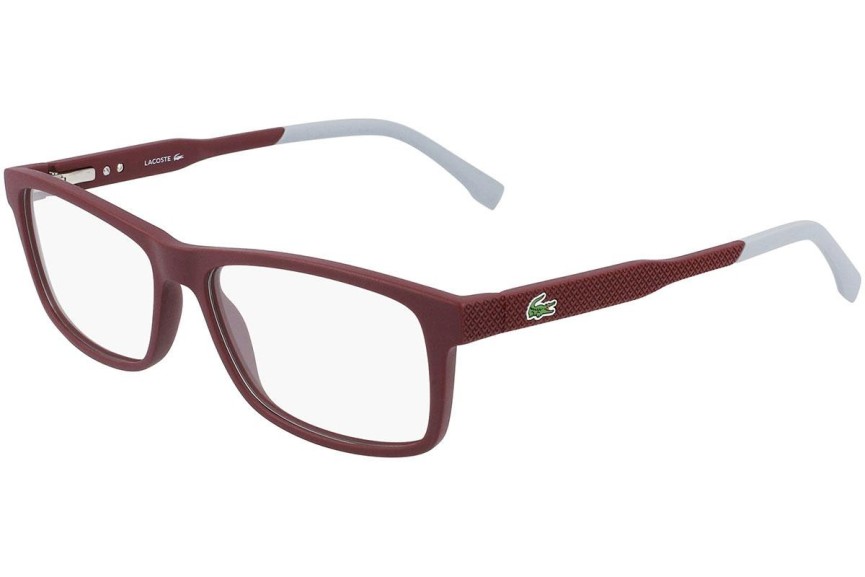 Okulary korekcyjne Lacoste L2876 604 Prostokątne Czerwone