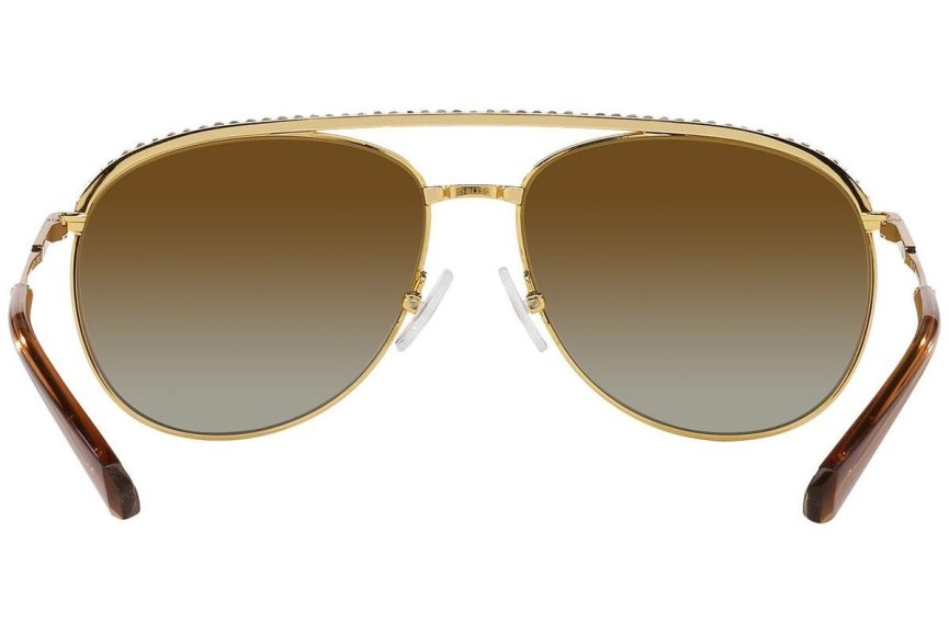 Слънчеви очила Swarovski SK7005 4004T5 Polarized Пилотни Златна