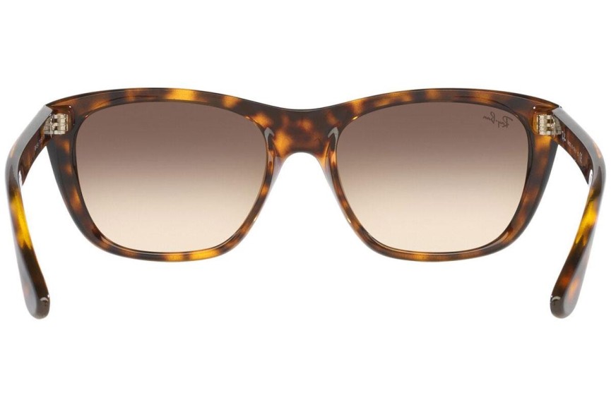 Ochelari de soare Ray-Ban RB4154 710/51 Pătrați Havana