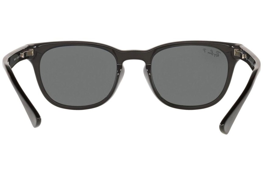 Okulary przeciwsłoneczne Ray-Ban RB4140 601/58 Polarized Prostokątne Czarne