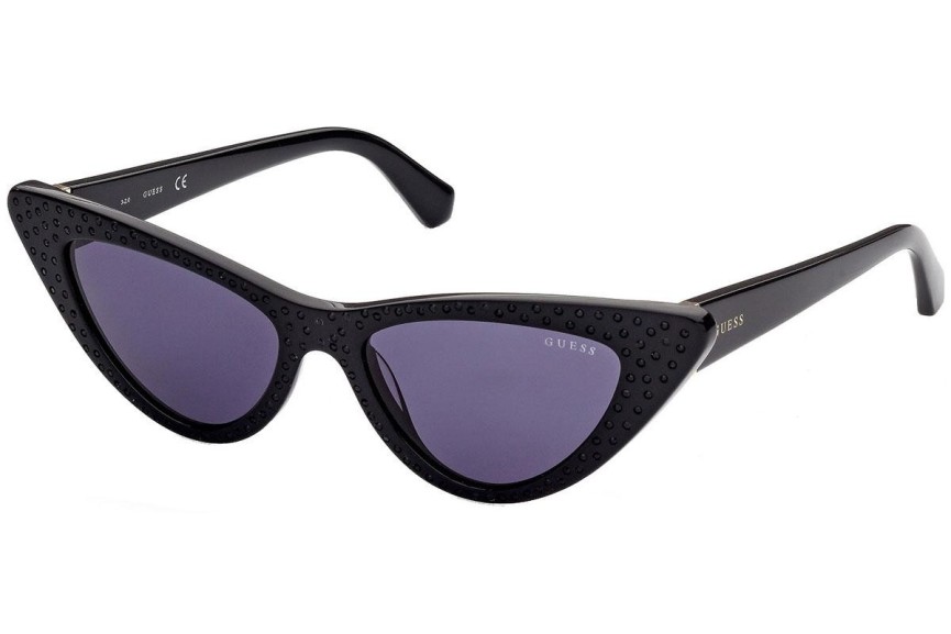 Okulary przeciwsłoneczne Guess GU7810 01A Kocie oczy Czarne