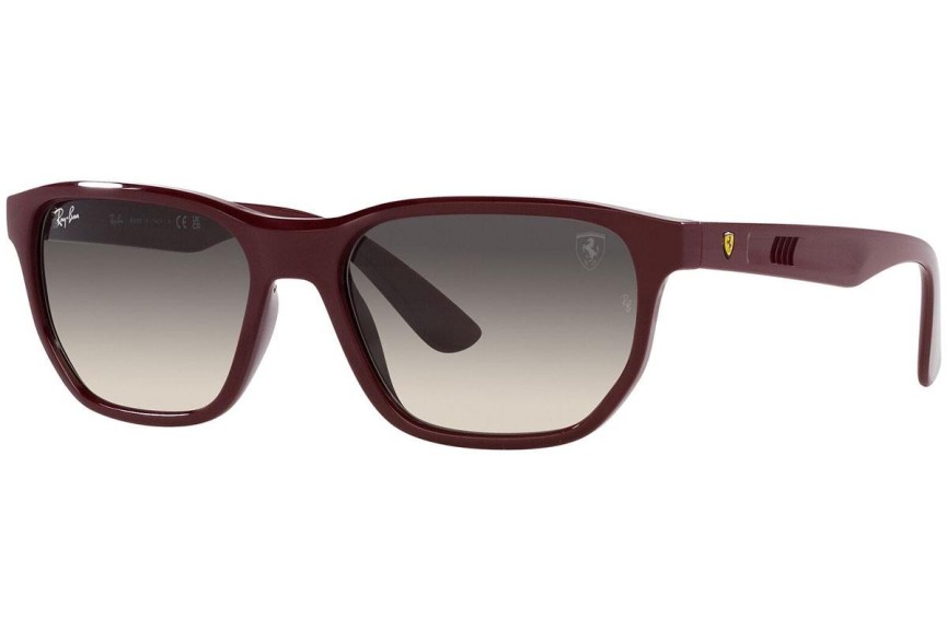 Okulary przeciwsłoneczne Ray-Ban RB4404M F68511 Prostokątne Czerwone