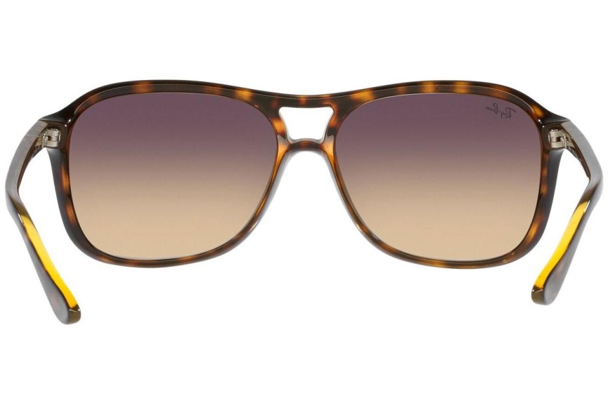 Ochelari de soare Ray-Ban Cats 4000 RB4128 710/51 Pătrați Havana