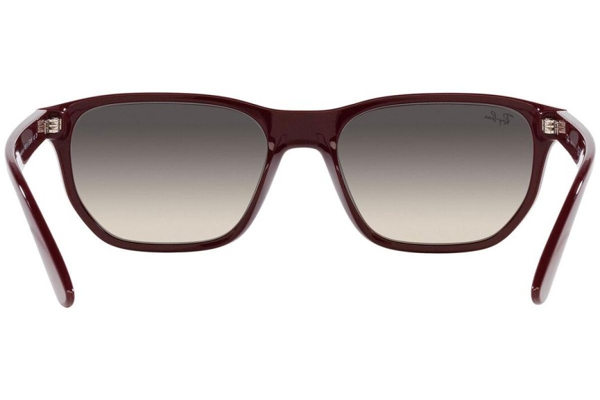 Okulary przeciwsłoneczne Ray-Ban RB4404M F68511 Prostokątne Czerwone