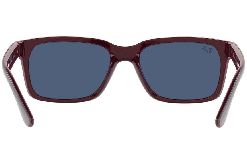 Okulary przeciwsłoneczne Ray-Ban RB4393M F67980 Prostokątne Czerwone