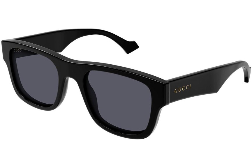 Okulary przeciwsłoneczne Gucci GG1427S 001 Prostokątne Czarne