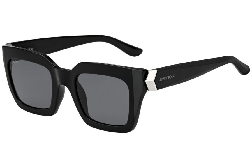 Okulary przeciwsłoneczne Jimmy Choo MAIKA/S 807/IR Oversize Czarne
