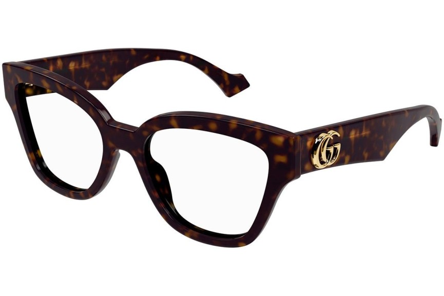 Okulary korekcyjne Gucci GG1424O 002 Nieregularny Havana