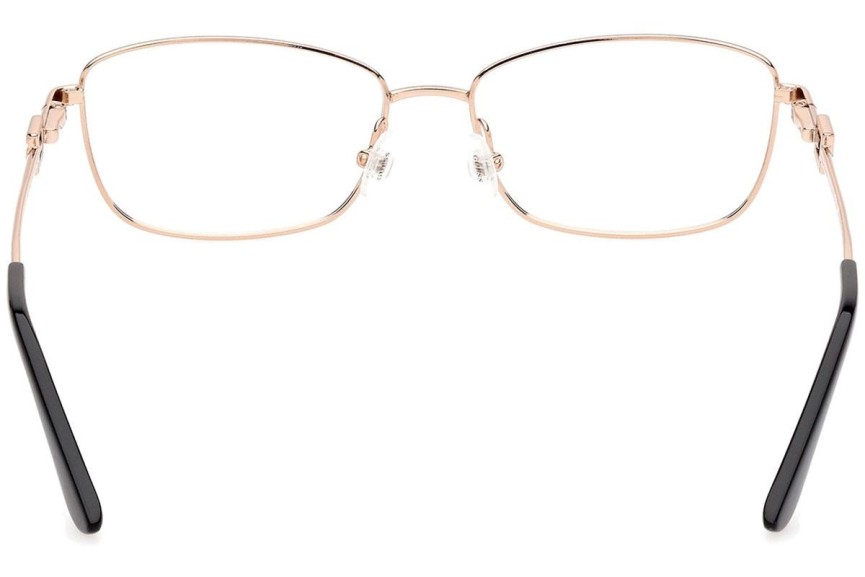 Okulary korekcyjne Guess GU2975 028 Prostokątne Różowe