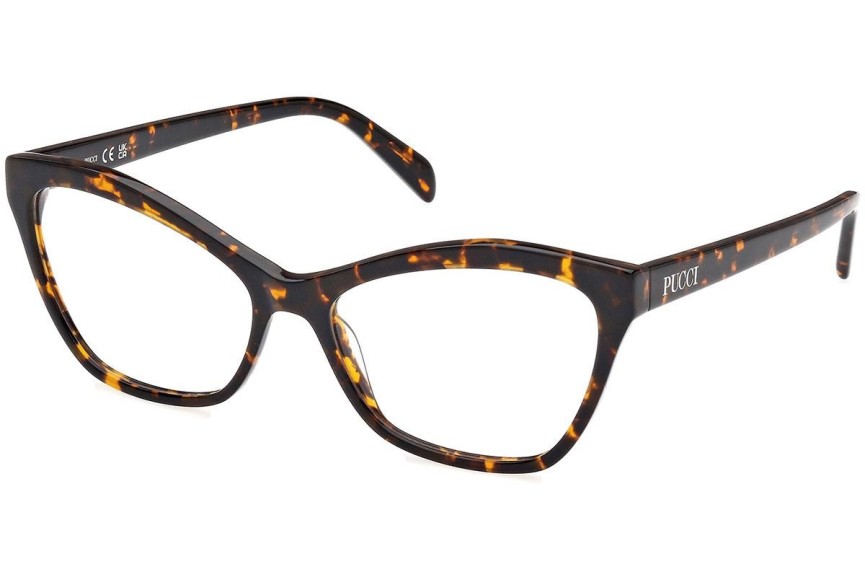 Brillen Emilio Pucci EP5241 052 Cat Eye Havana