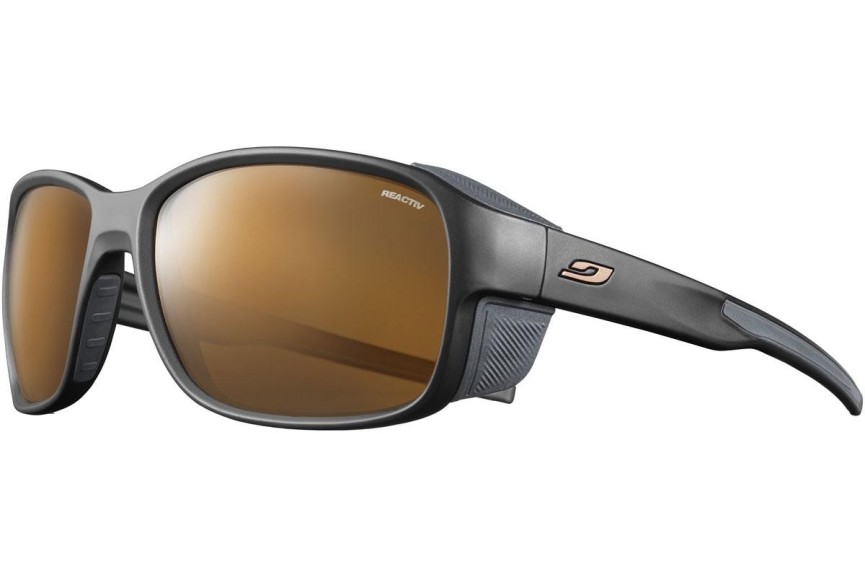 Okulary przeciwsłoneczne Julbo Montebianco 2 J541 5014 Polarized Prostokątne Czarne