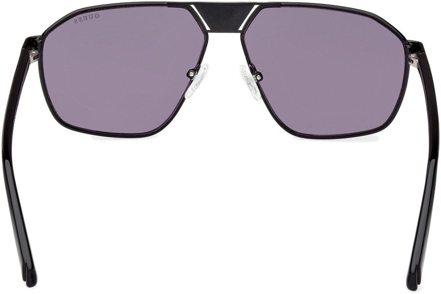 Ochelari de soare Guess GU00086 01Y Pilot Negri